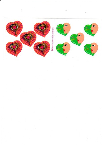 France carnet saint valentin - france,