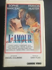 L’AMOUR BRAQUE .. VHS CARRERE VIDÉO … SOPHIE MARCEAU
