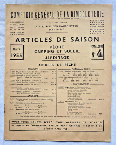Comptoir général la - comptoir, de