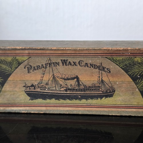 Boite bougie 1890 - bougie, paraffin