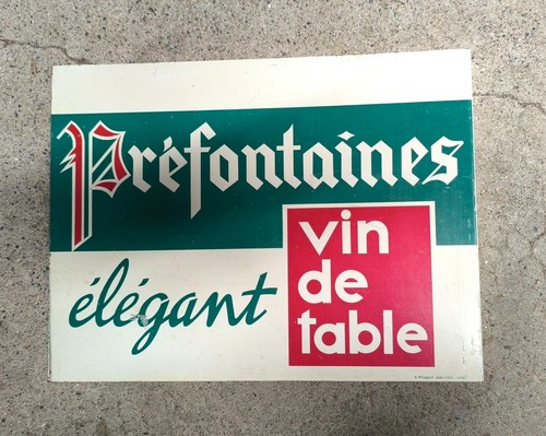 Plaque émaillée tole peinte - tole,