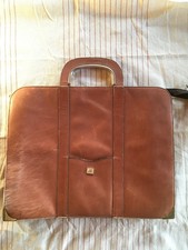 cartable vintage, serviette, porte-documents