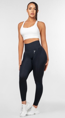 Femme black motion leggings - black, l