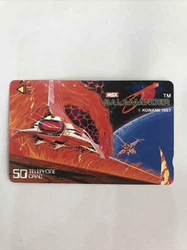 Salamander phone card - phone,