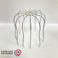 Lot Crapaudines pour descente de gouttière Ø 100-120 mm - Crapaudine galvanisée