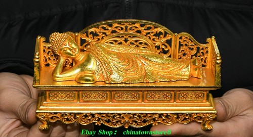Old tibet pure bronze gilt - old,