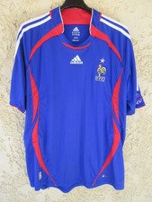 Maillot équipe de FRANCE ADIDAS vintage WORLD CUP 2006 trikot shirt XL