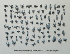 WARHAMMER FB AOS THE OLD WORLD Chaos … Lot Bits-Bitz (352) Têtes