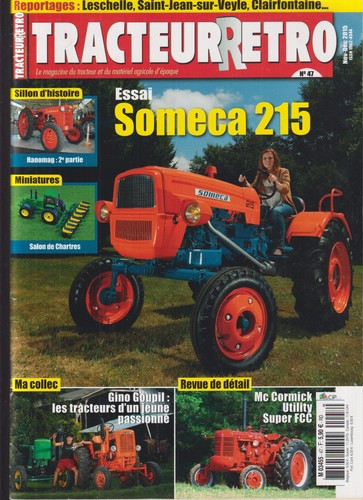 Tracteur retro someca - retro,