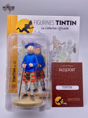 Tintin kilt 22 figurine - en,
