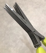 Ustensile de cuisine acier inoxydable coupe herbes aromatiques persil