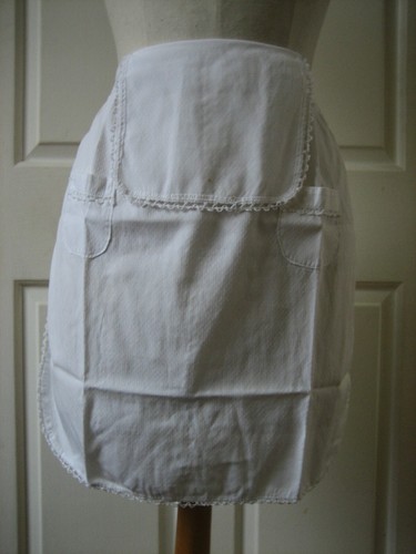 Ancien tablier service - ancien, de