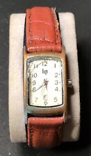 #15 Ancienne Montre Homme Lip Bracelet Cuir Marron En L’état