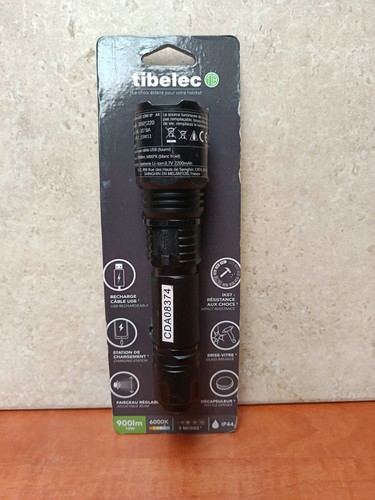 Tibelec lampe torche led - lampe,
