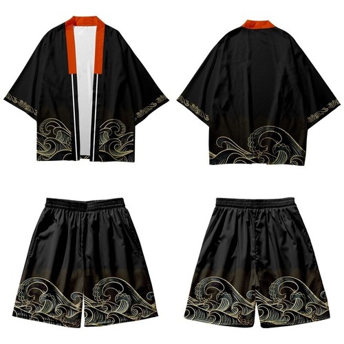 Mens japanese kimono short - japanese,