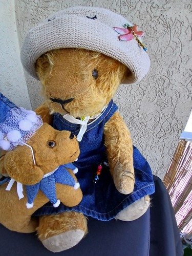 Ours ancien peluche français - ancien,