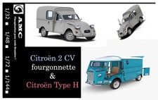 1/72 CITROEN 2cv fourgonnette