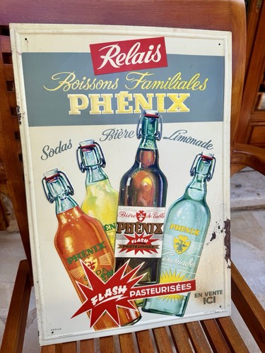 Tôle pub boissons phénix - boissons,