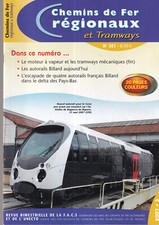 CHE. DE FER REGIONAUX & TRAMWAYS N°321 MOTEUR VAPEUR & TRAM. MECA. / BILLARD