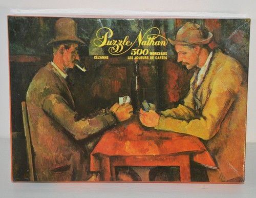 Ancien puzzle les joueurs - ancien, de