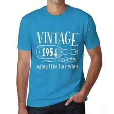 ULTRABASIC Homme Tee-Shirt Vieillissement Comme Un Bon Vin 1954 Aging Like A