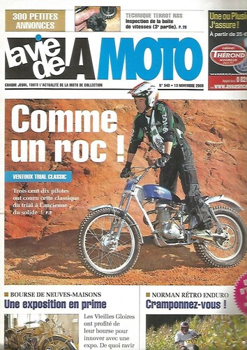 Vie moto n 543 - moto, n°543