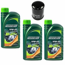 Huile Moteur Kit 10W40 3 Litre Filtre à HF148 pour TGB Lame 425 500 Lof Target