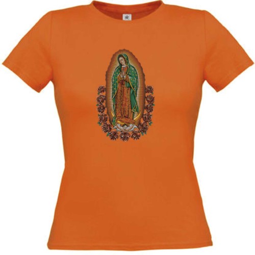 Chemise orange madonna - chemise,
