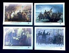 USA 1976 Bicentennial Souvenir Sheets (x 4) - Scott # 1686-89 MNH….€1.99 start !