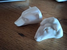 ANCIEN OBJET  PORCELAINE OURS ET MOUTON