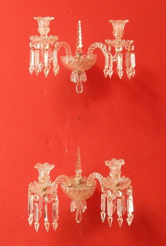 1950 paire appliques au - d’appliques,