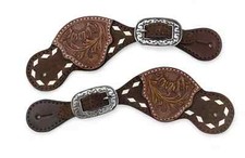 Ensemble de sangles d'éperon pour femmes artisanales artisanales avec tressag...