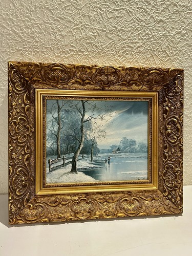Huile sur toile 25 paysage - , 20/25