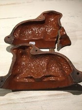 Rare Moule Agneau Xix Art Populaire Alsace 