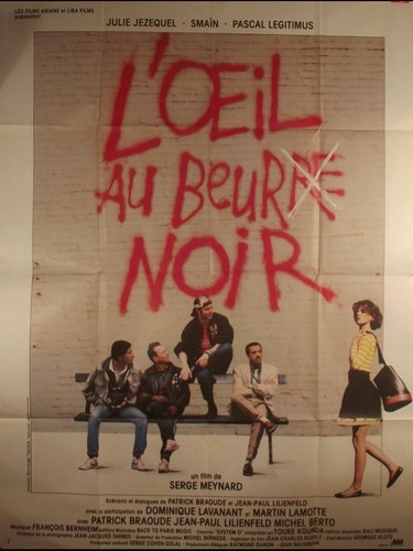 Oeil beurre noir - l'oeil,