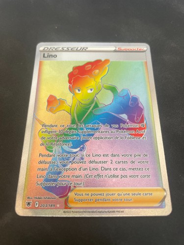 Carte pokemon lino eb10 - carte, fa