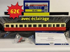 PROMO REE MODELES VB-442 Autorail Remorque Decauville XR7397 SNCF HO #70