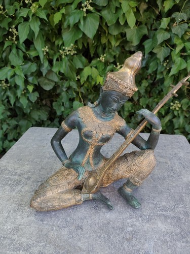 Sculpture bronze asiatique - sculpture,