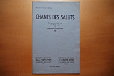 Partitions , Chants des saluts , l organiste pratique