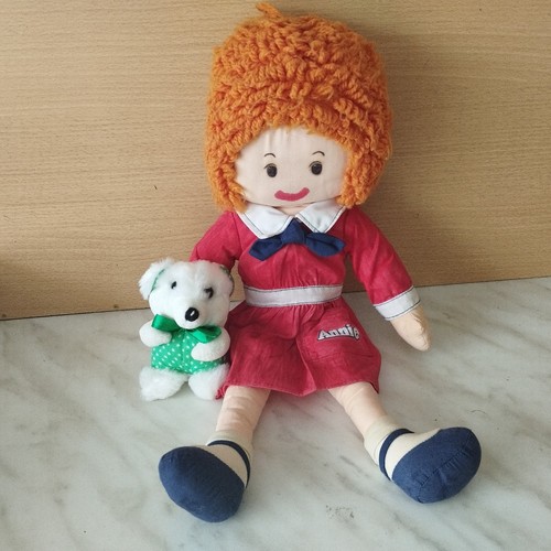 Poupee tissu annie orpheline - poupee,