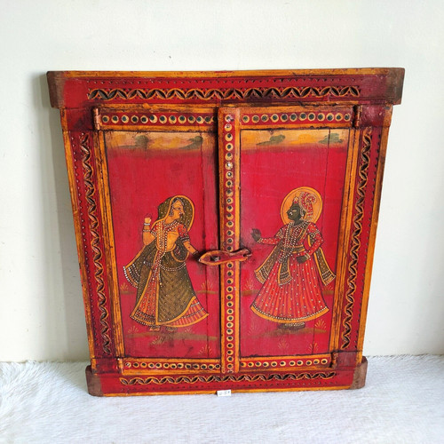 Vintage peint king reine - vintage,