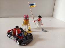 Playmobil scène Policiers Police avec personnages équipements bouclier moto 1/24