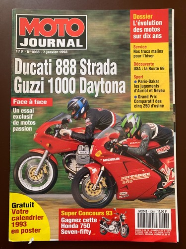 Moto journal 1993 - moto, 7/01/1993;