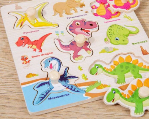 Dinasours puzzles for - 3d,