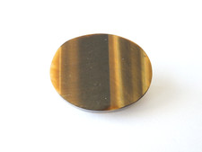 Broche Ovale Vintage En Œil