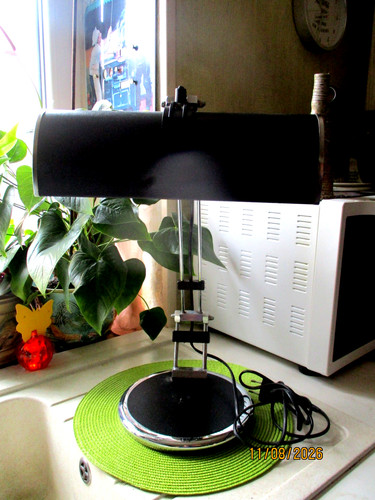 Grande lampe ancienne - grande, de