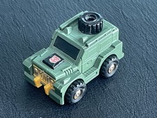 TRANSFORMEURS G1 AUTOBOT JEEP VERTE / G1 BRAWN VINTAGE 1984