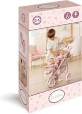 La Nina - Poussette Jumeaux Collection Olivia, à partir de 4 Ans 