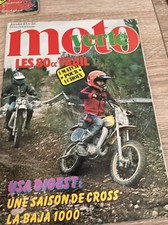 MOTO VERTE  81 HONDA XR 500 250 RX CAGIVA MT8 PEUGEOT TXE 80 SUZUKI ER BAJA 1000