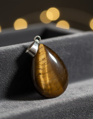 Lithothérapie pendentif oeil - -pendentif,